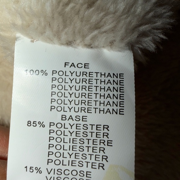 Flam Mode Elegant Cream Faux Fur Trimmed Coat - Picture 9 of 13